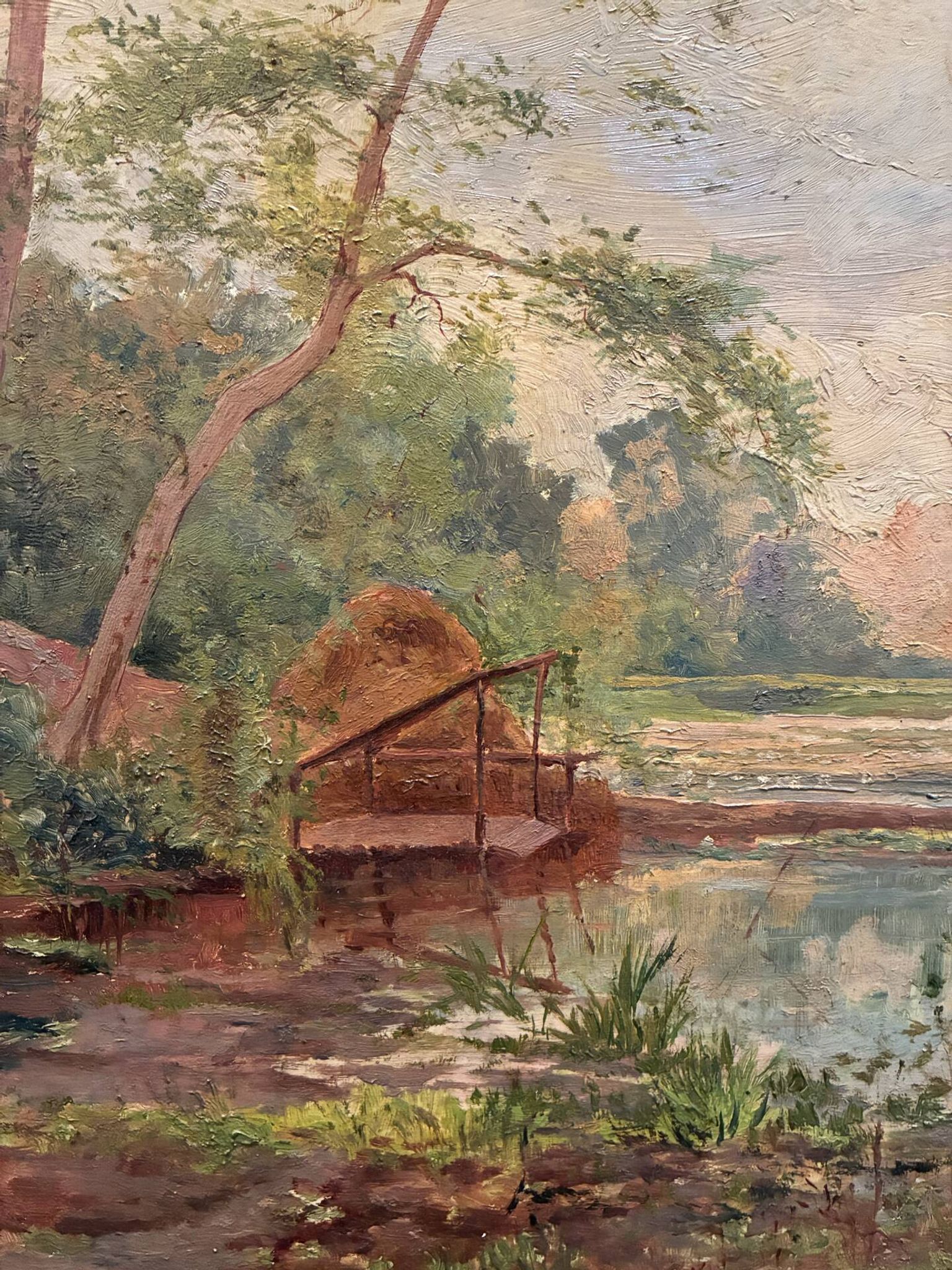 Landscape, Louis Lejeune, 1900