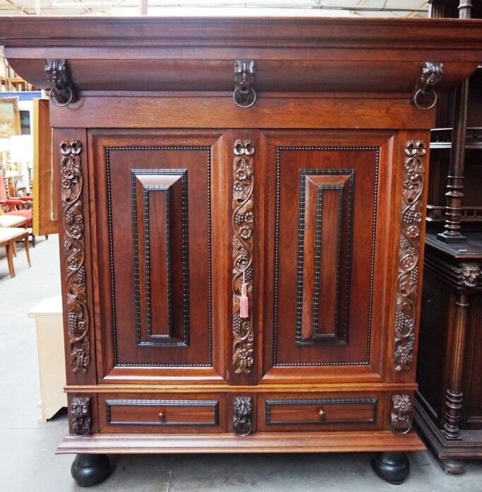 Oak cabinet