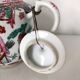 Chinese porcelain teapot flower characters
