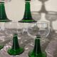 6 verres à pied vintage
