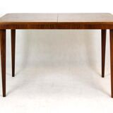 Table à manger à rallonge en noyer de Mier, années 1950