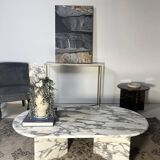 Arabescato rectangular coffee table