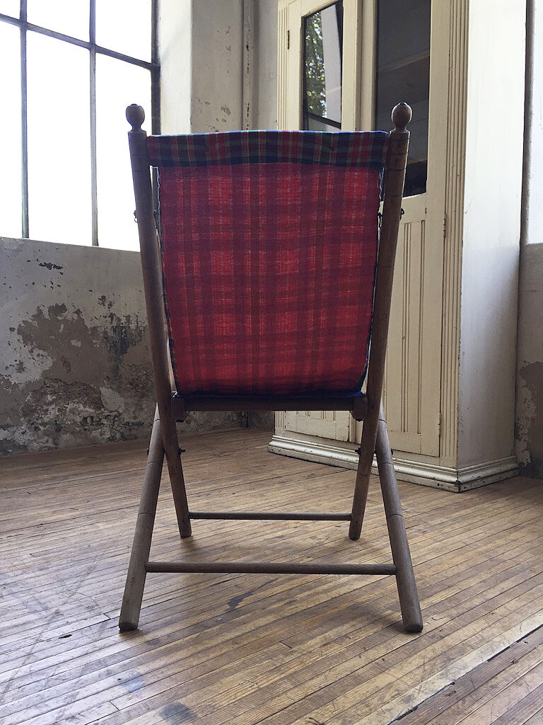 Colonial garden folding chair