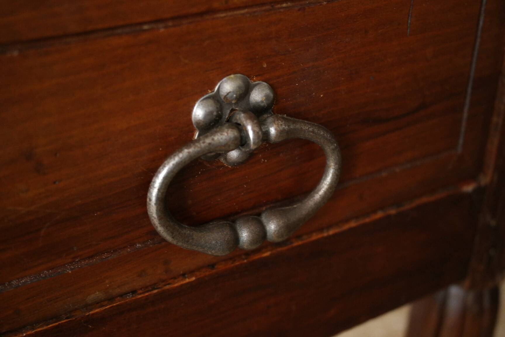 Solid walnut chest of drawers from the early 20th century.