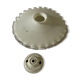 Opaline pendant light