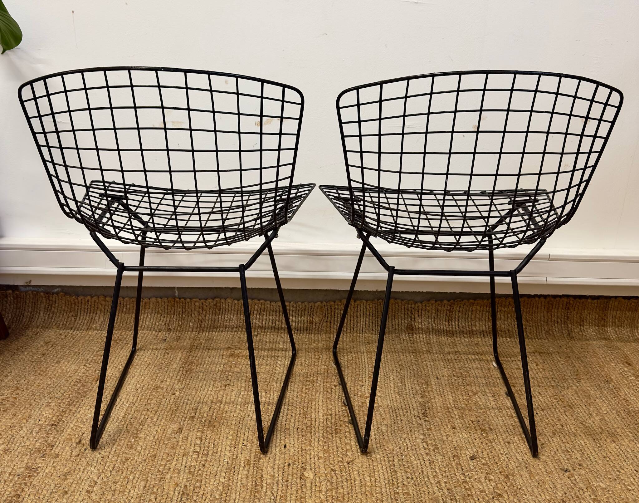 Bertoia chair pair for Knoll – Wire Chair model