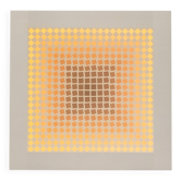 Impression héliogravure de Victor Vasarely 1972