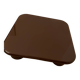 Chocolate varnished coffee table Pastill