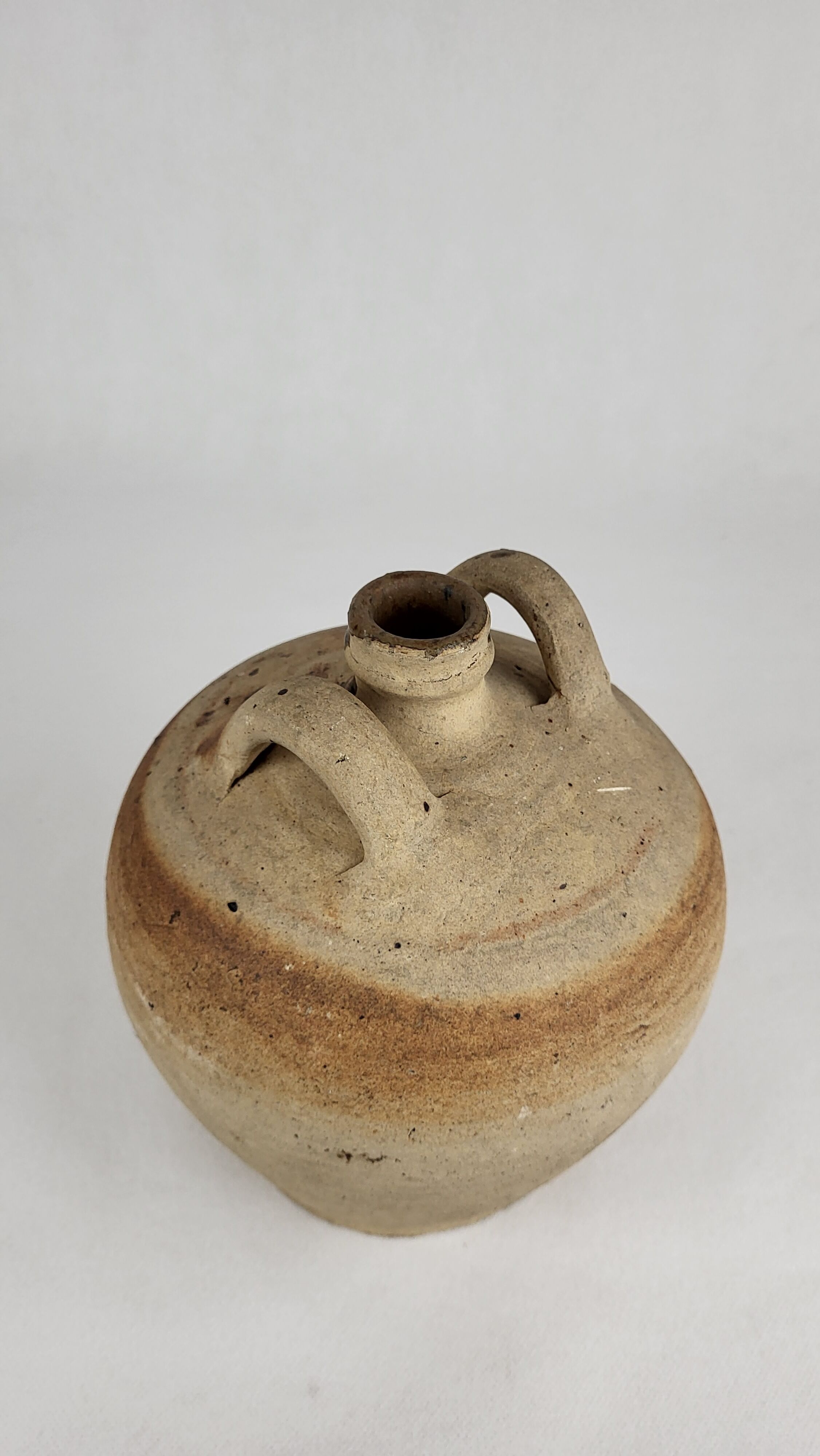 Jug Sandstone Bonbonne Puisaye XIXth deb. Twentieth