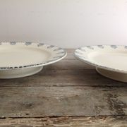 Paire de plats Terre de Fer