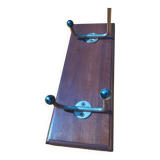 Vintage teak coat rack