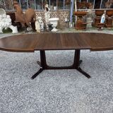 Extensible Baumann table in oak from the 1960s.