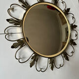 Brass mirror