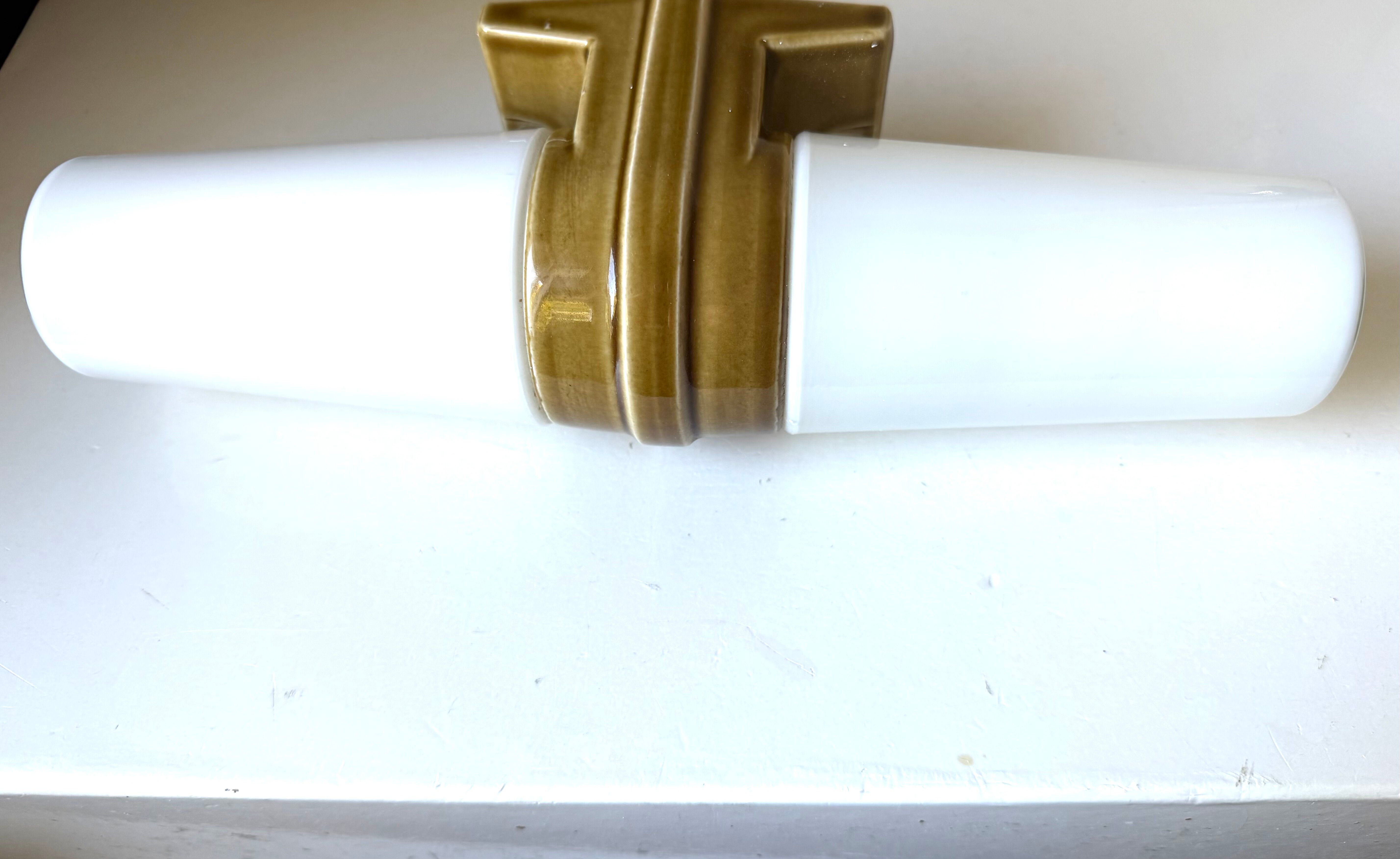 Swedish Midcentury IFO Bernadotte designed Bathroom light Double Sided