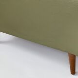 Pair of 1950s Lounge Chairs with Teak Arms