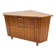 Scandinavian corner unit in teak from the 1960s.