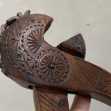 Old wooden nutcracker / Folk art