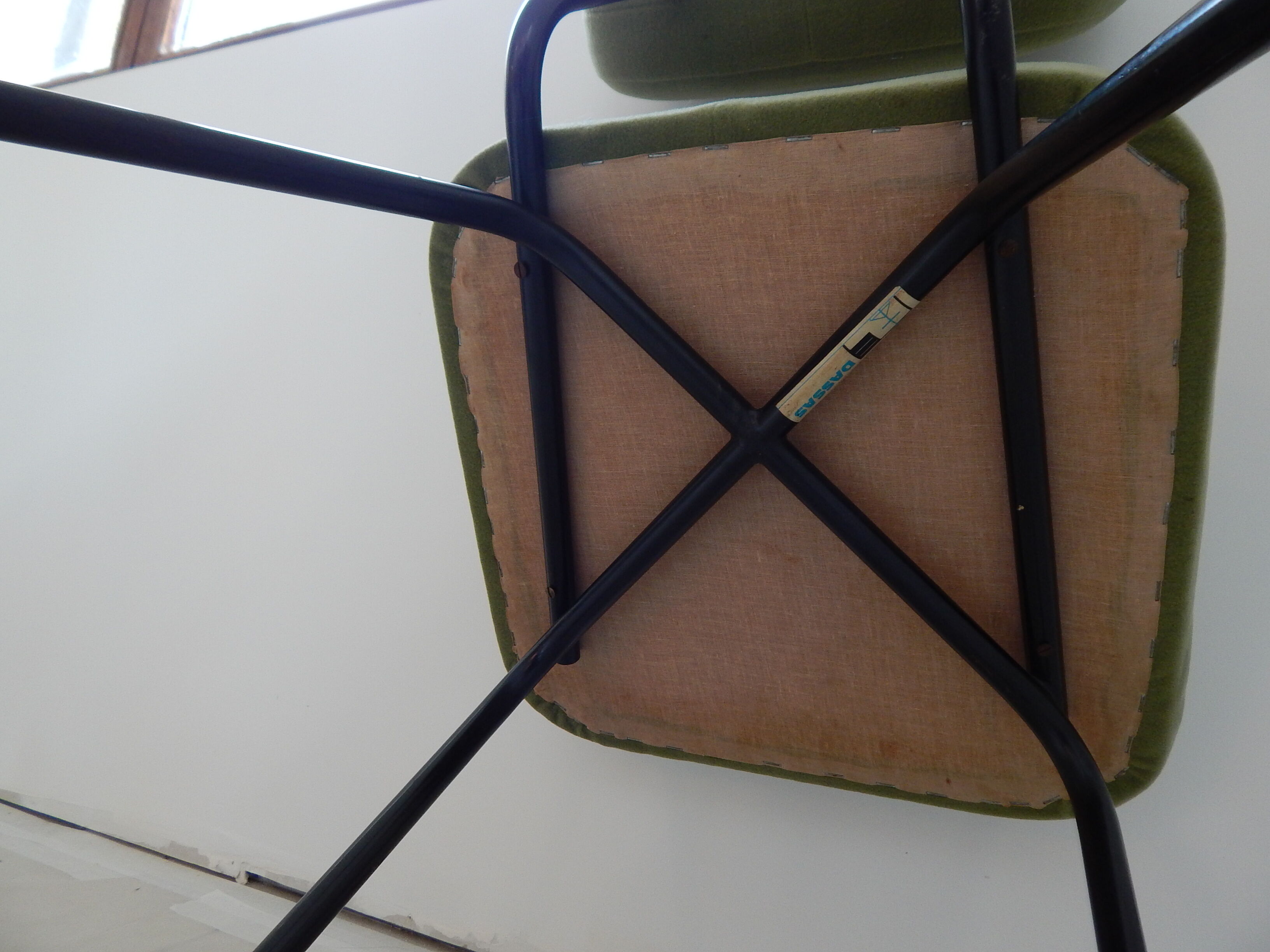 Paulin stone design chair by Dassas year 50/60