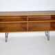 Teak Hairpin shelf sideboard from WK Möbel
