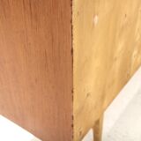 Scandinavian teak and oak sideboard, Sweden, 1960