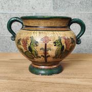 Large Italian Terracotta Vase by Dante Milani Montopoli, 1930s