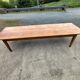 Duo XXL farmhouse table 320 cm oak spindle legs