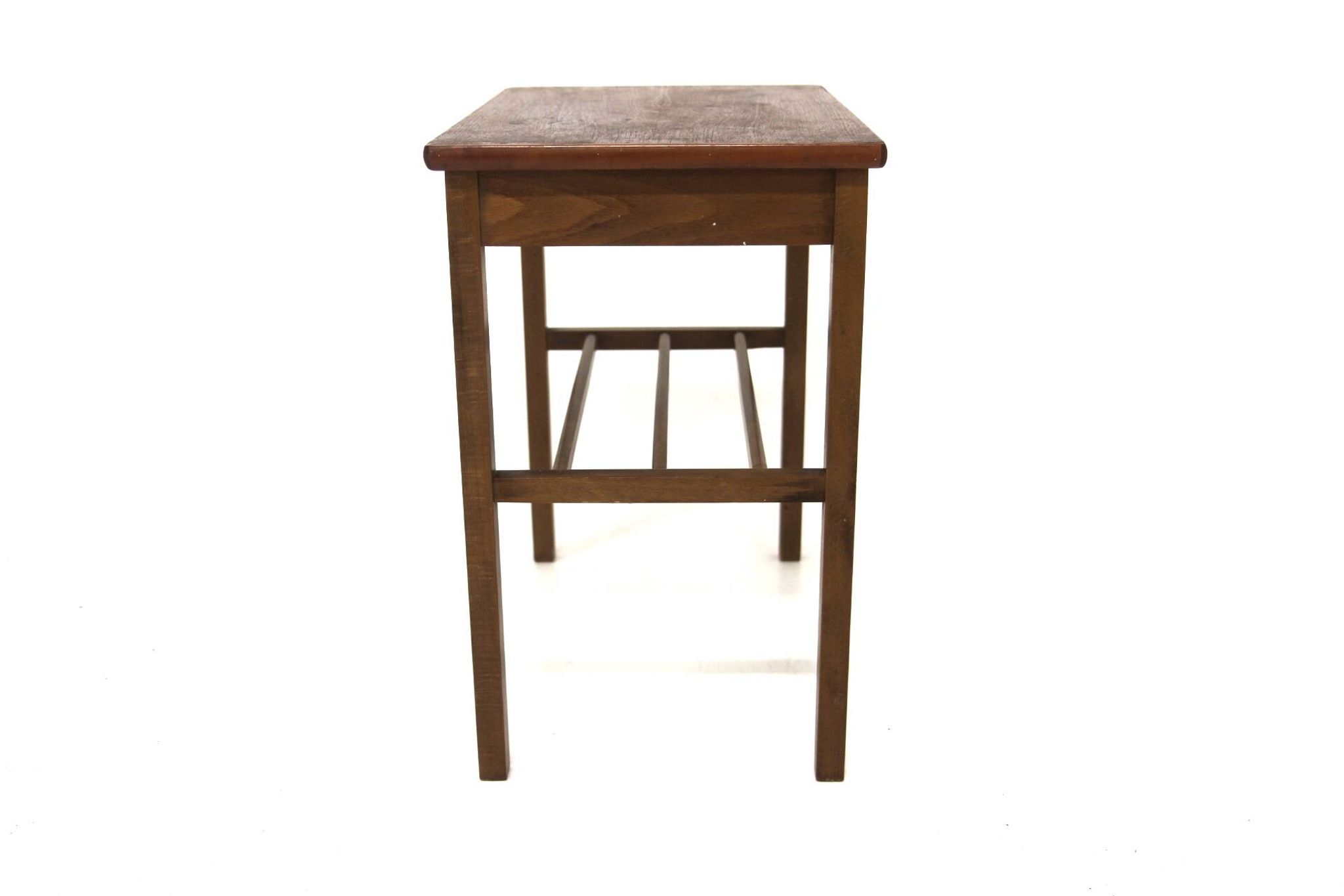 Table de chevet scandinave en teck, Suède, 1960