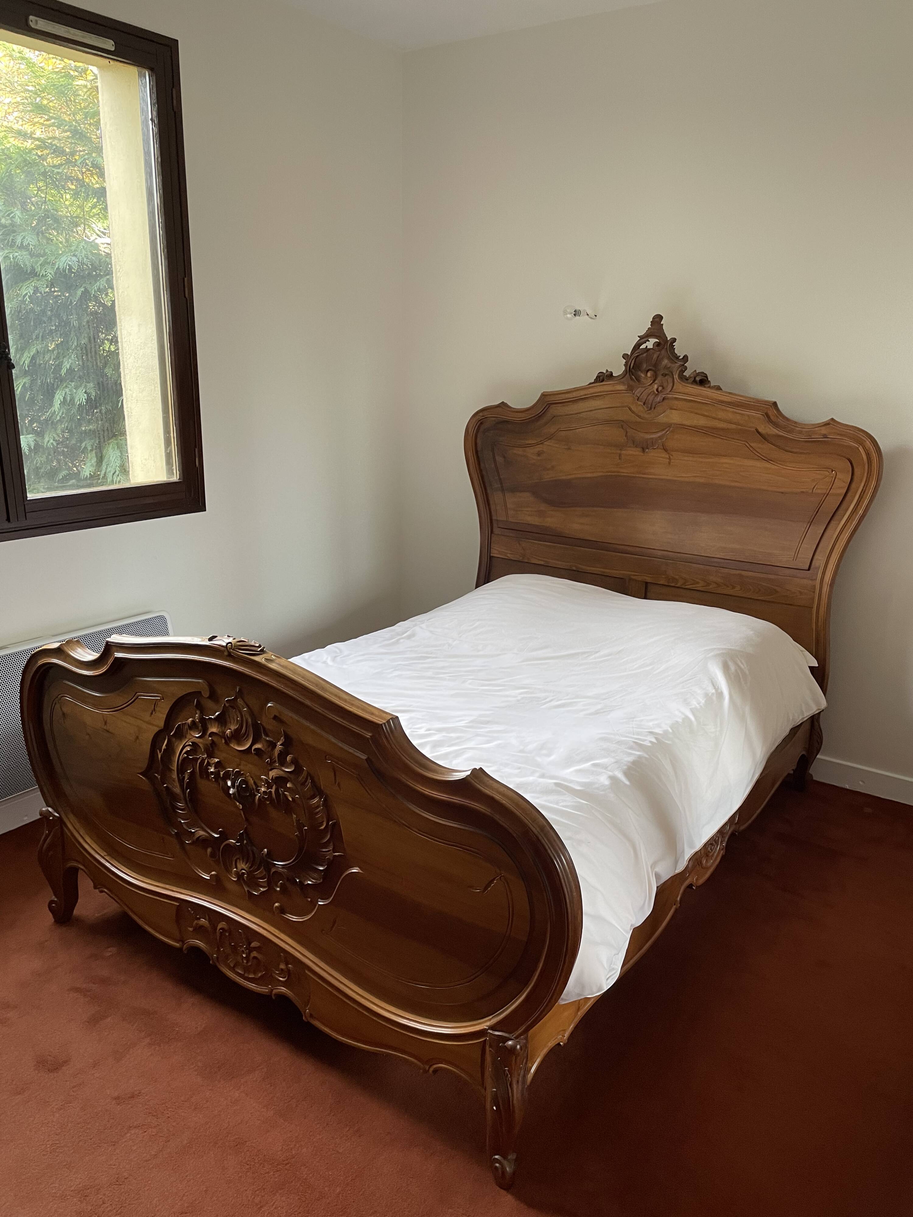 Bed Louis XV Rocaille