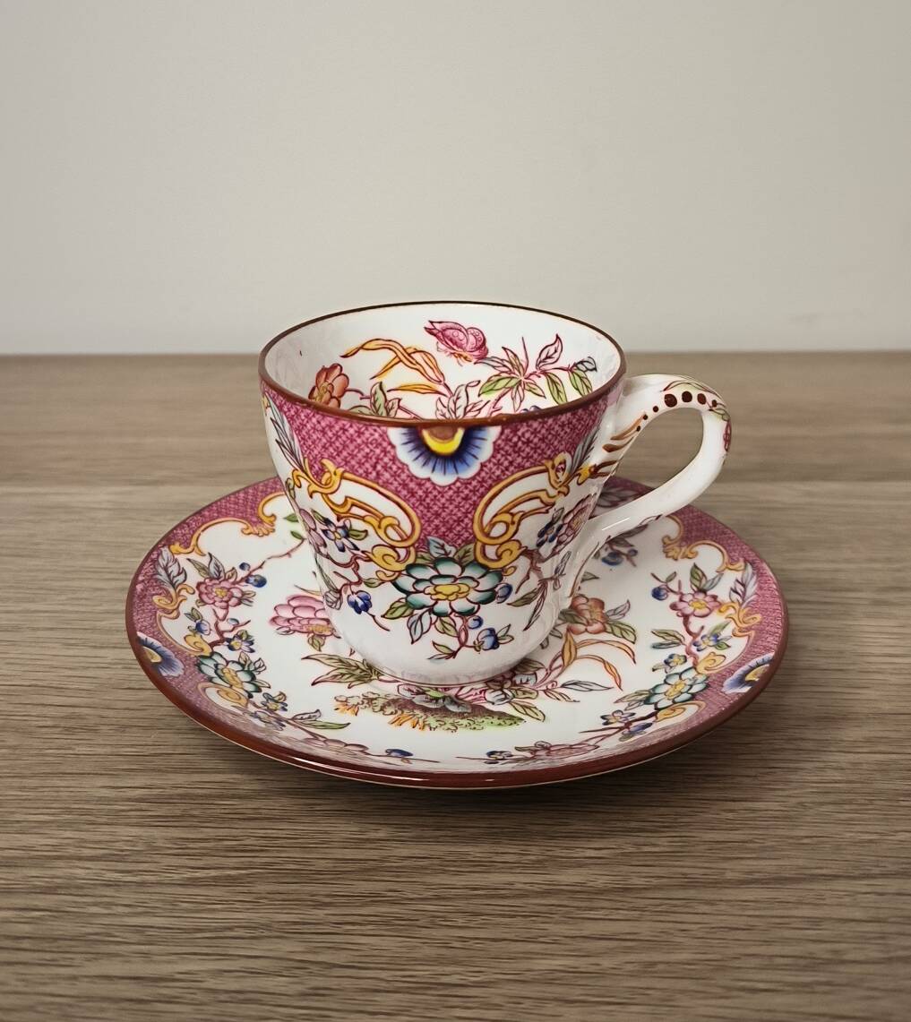 Sarreguemines Minton 216 cup and saucer
