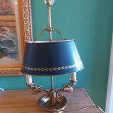 BOUILLOTTE LAMP IN BRONZE, SIGN DECOR