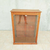 Vintage walnut showcase