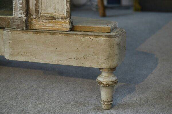 Large Napoleon III patinated mirror, 19th century