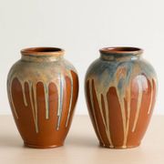 Pair of vases signed Jean Pointu
