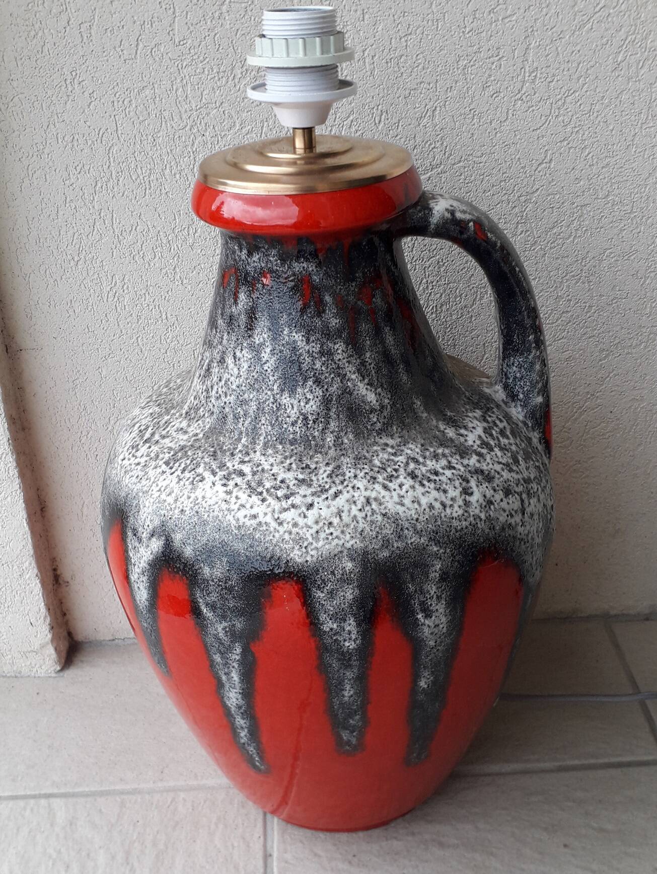 Bay ceramic floor lamp base