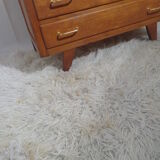 Vintage commodity of the 50s feet light oak compass