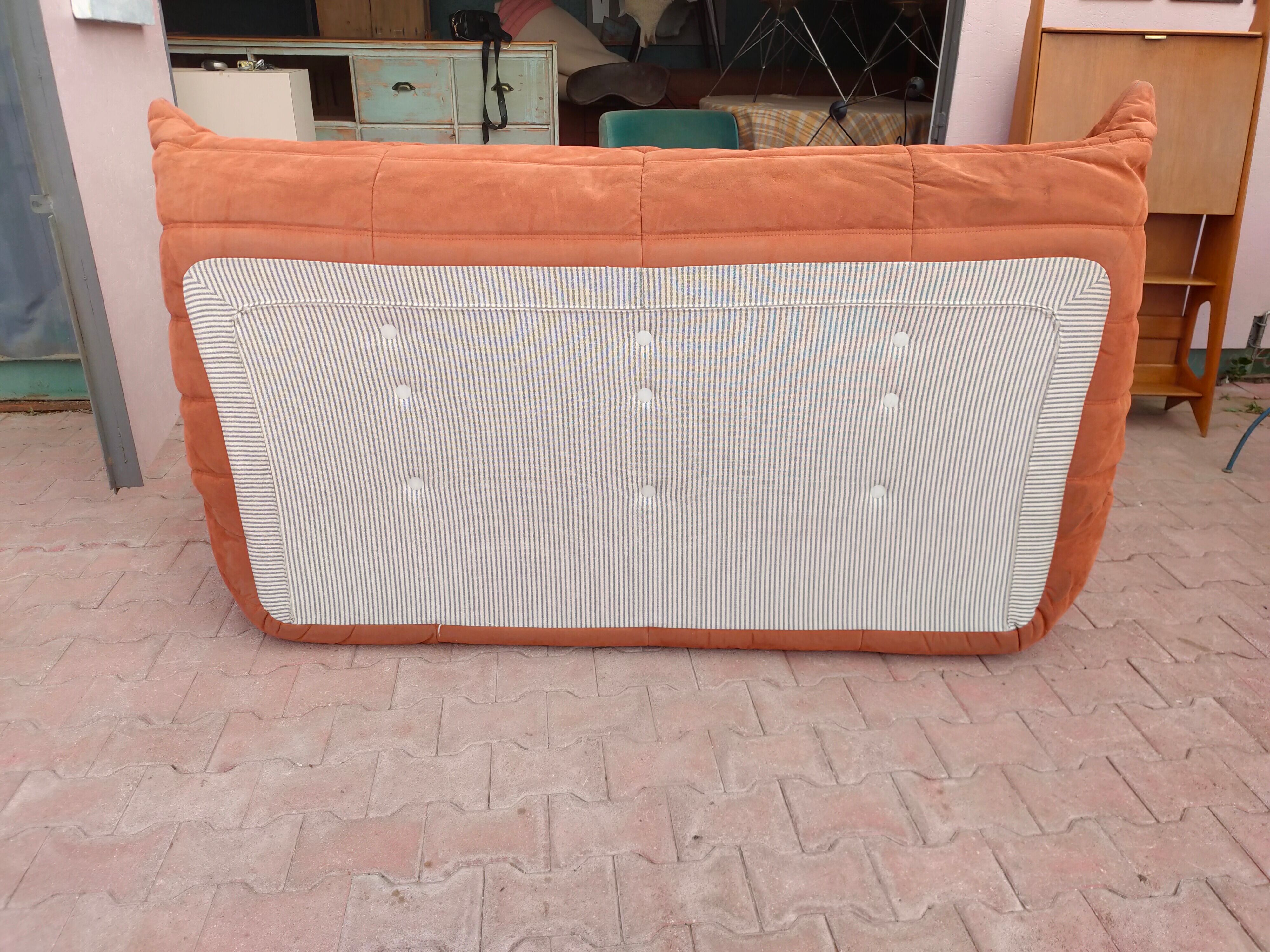 Togo sofa, alcantara, Michel Ducaroy