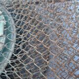 Vintage iron basket