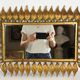 Mirror years 70 - 37x55cm