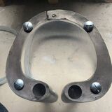 4 chairs by Michel Charron, 1970, plexiglass and aluminum