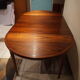 Table de repas danoise en palissandre de rio vv mobler