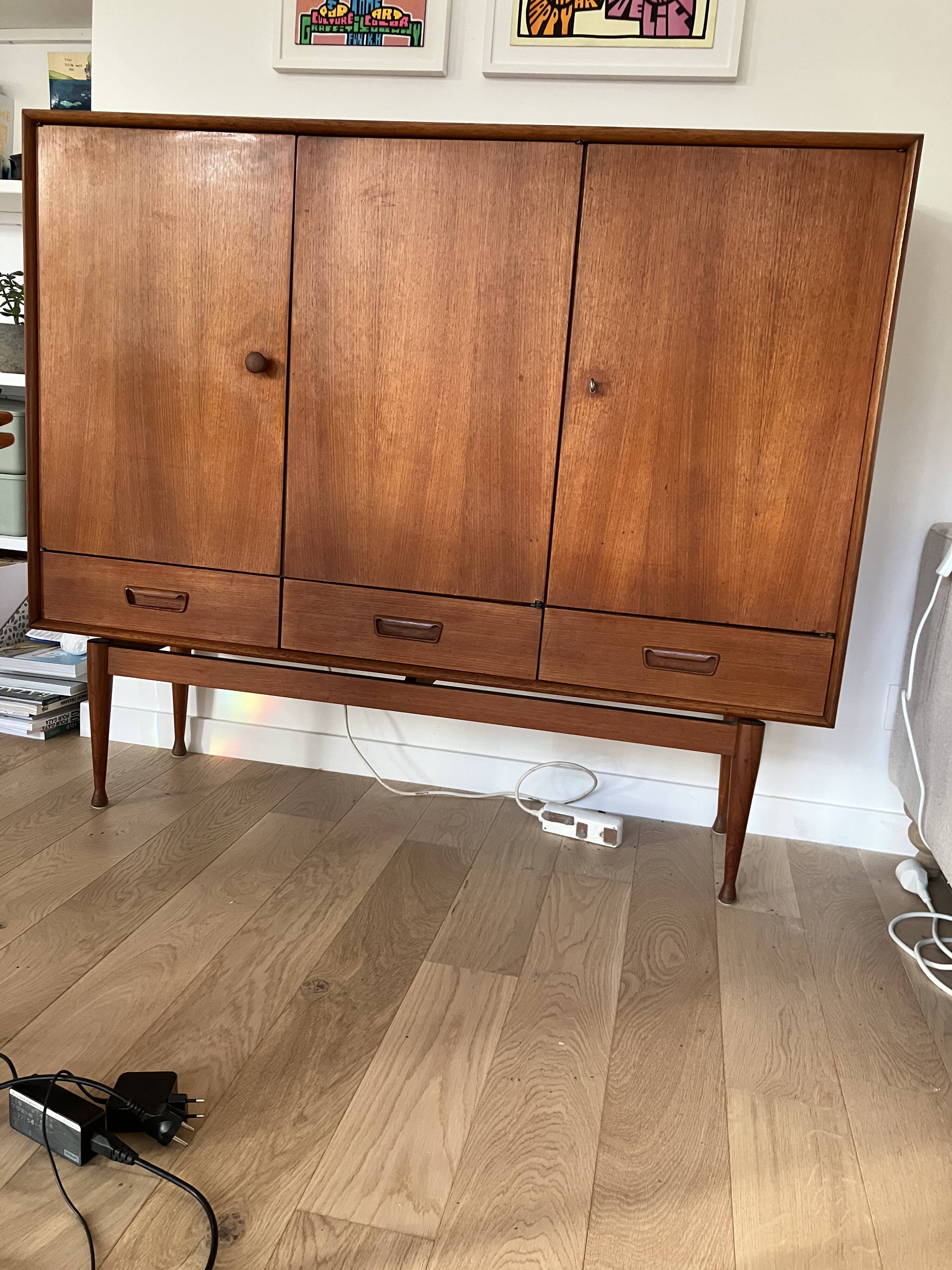 Buffet scandinave teck vintage