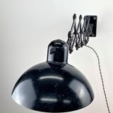 Old lamp Kaiser iIdell 1930 bauhaus christian dell model 6718 large reflector
