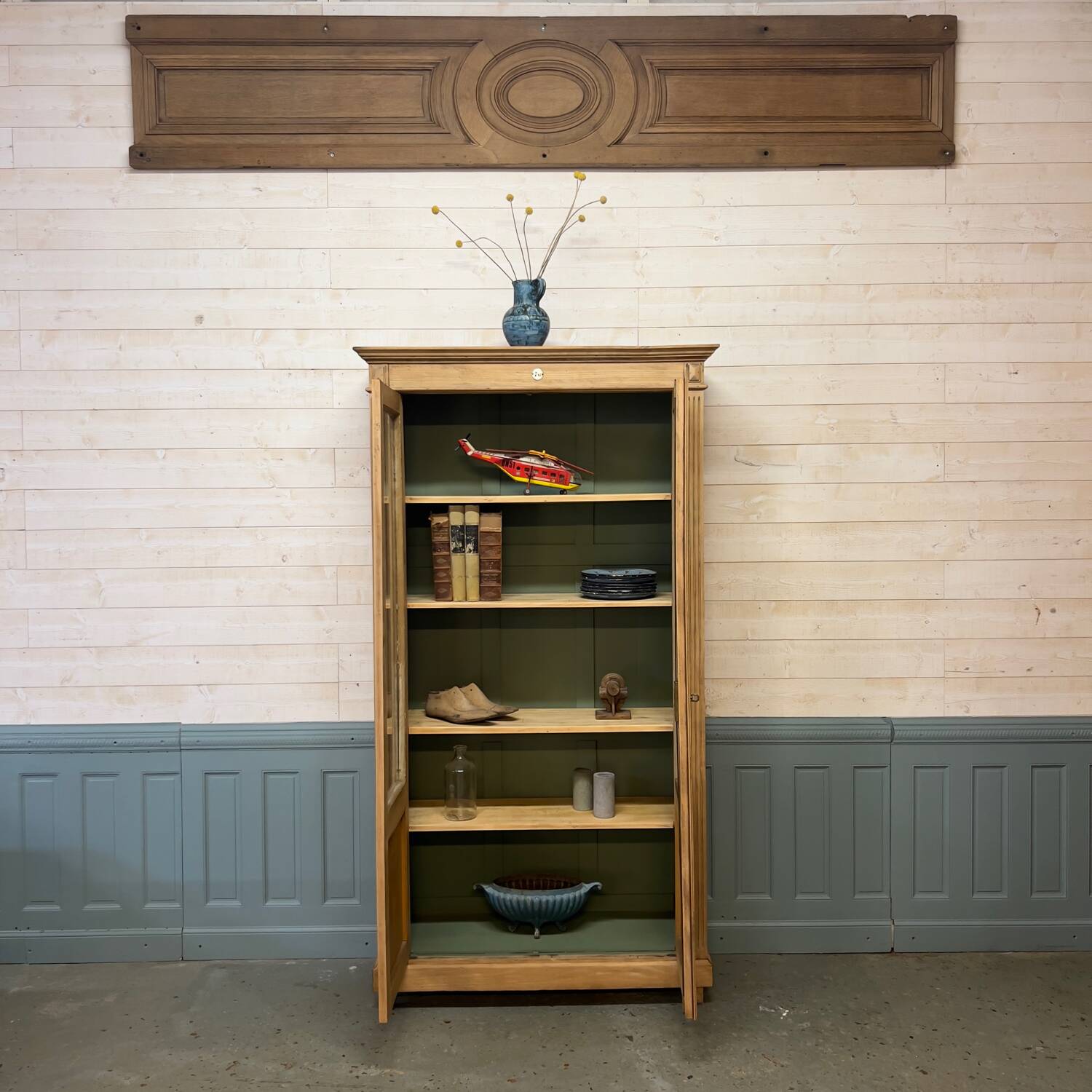 Antique Napoleon III raw display case