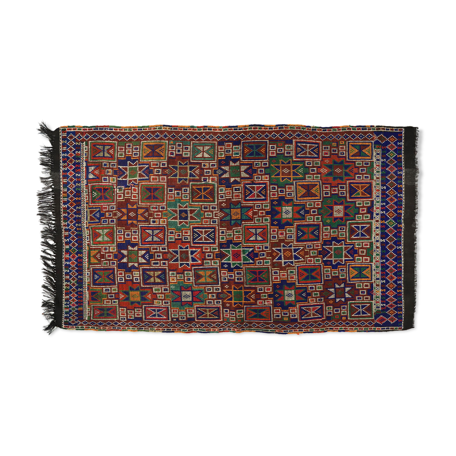 Anatolian handmade kilim rug 304 cm x 169 cm