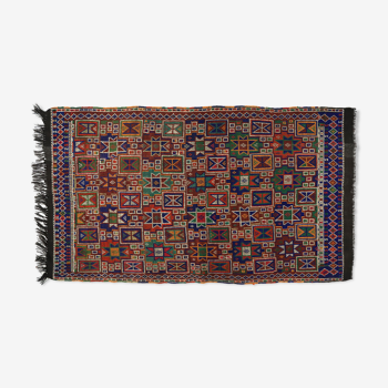 Anatolian handmade kilim rug 304 cm x 169 cm