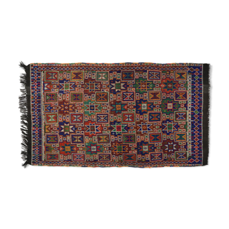 Anatolian handmade kilim rug 304 cm x 169 cm