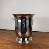 Vintage stainless steel champagne bucket, 1970