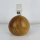 80s pine ball lamp