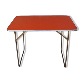 Table de camping pliable Lafuma années 70