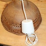 Braided bamboo hanging